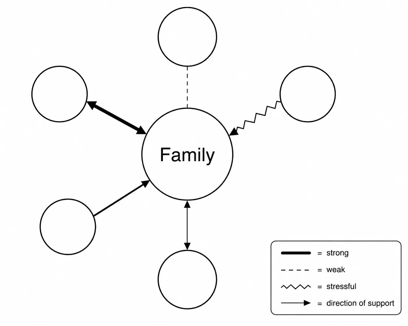 Ecomap Example Blank