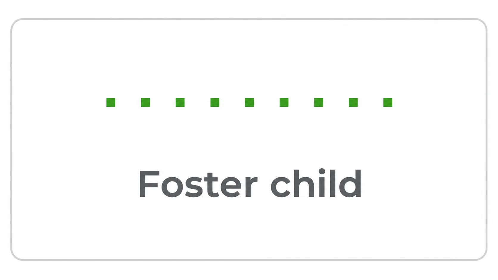 Foster Child Symbol