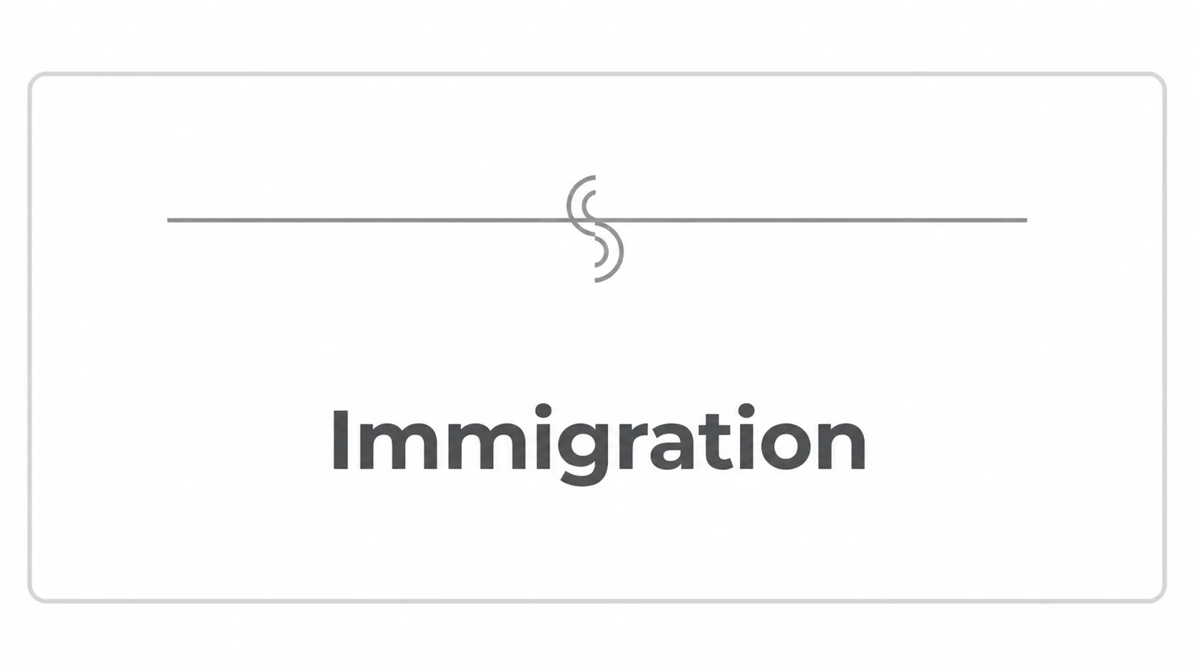 Immigration Symbol